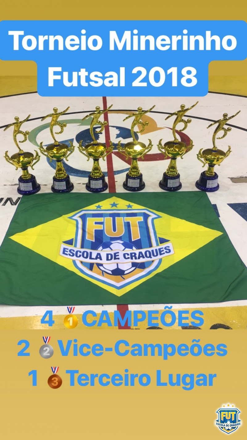 CAMPEONATO MINERINHO FUTSAL 2018 - ITAPEVA-SP