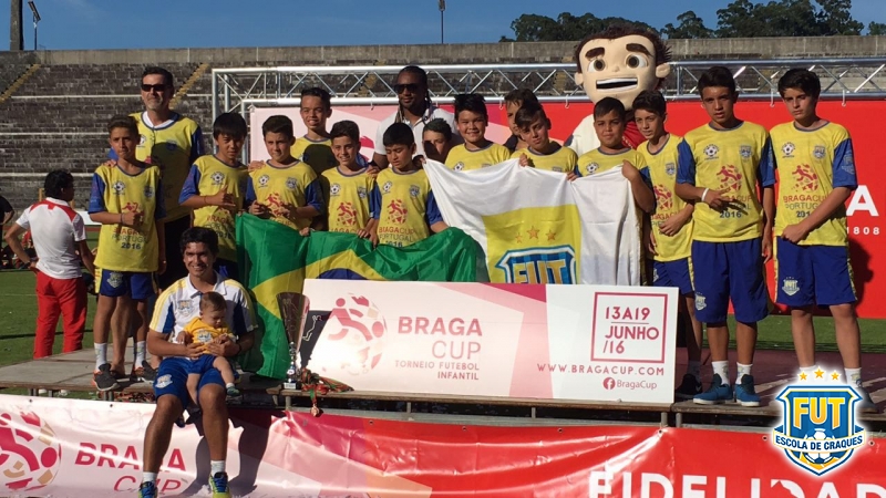 FUT CRAQUES É VICE-CAMPEÃO NA BRAGACUP 2016 EM PORTUGAL